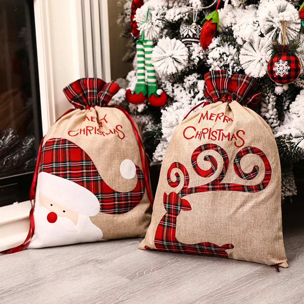 Large Christmas Gift Bag Draws - Luxury Xmas Bags 评论和价格
