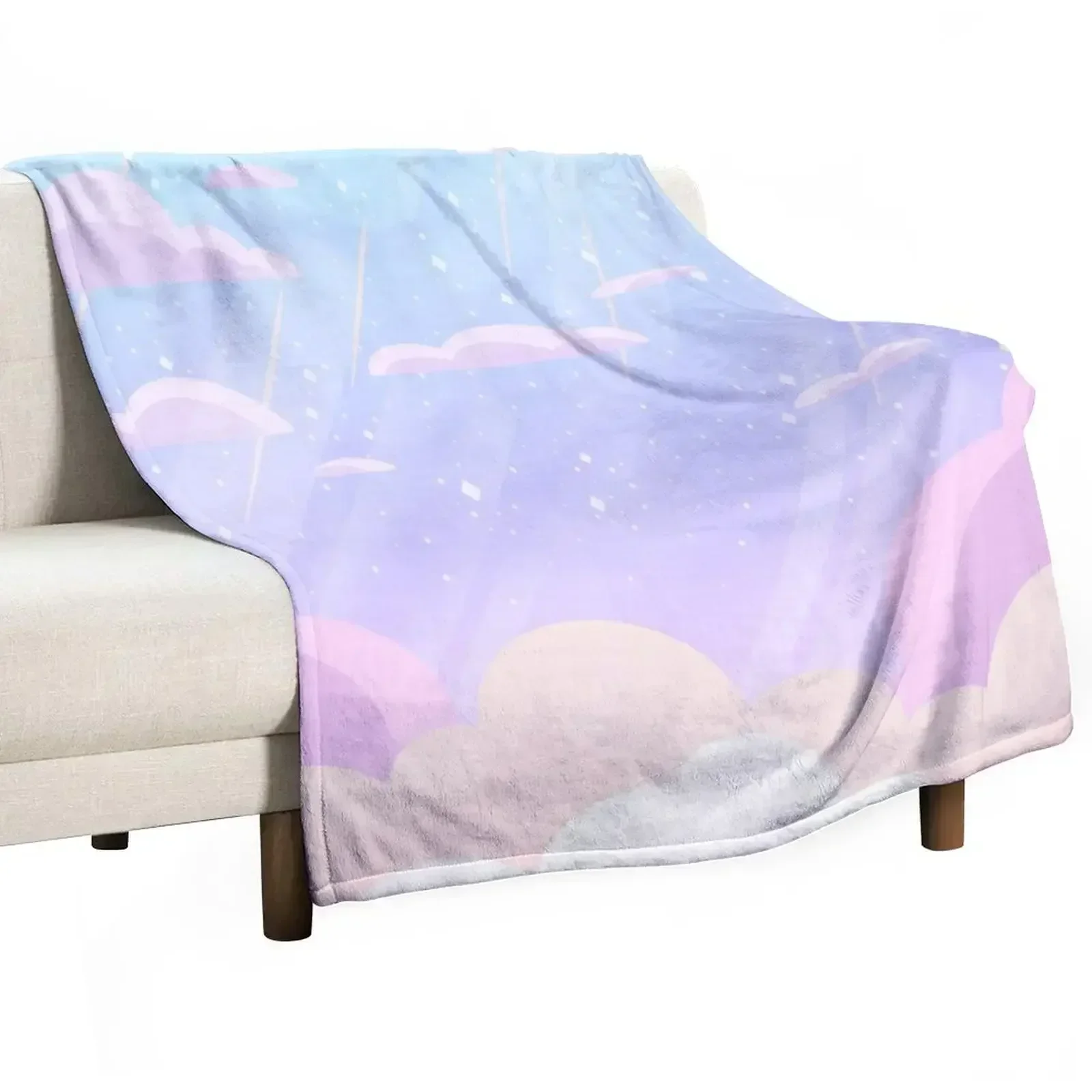 Pastel Heaven Throw Blanket Lu - Luxury Bags Heaven 评论和价格