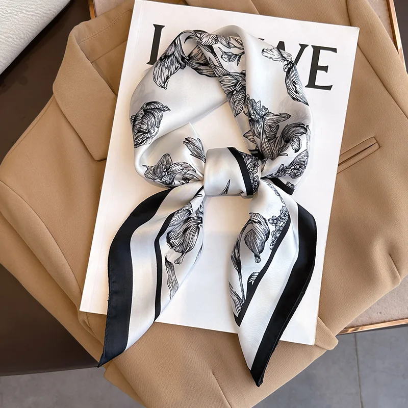 70*70cm Luxury Floral Print Si - Luxury Bags Trending 评论和价格