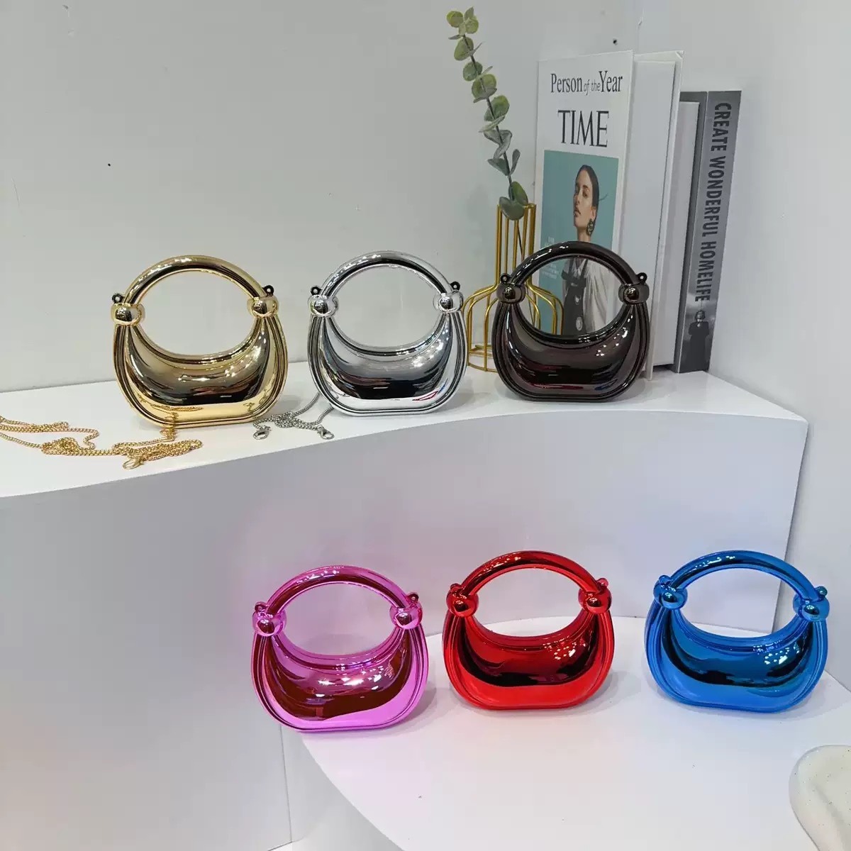 Mini Golden Evening Bag Purses - Luxury Bags Trending 评论和价格