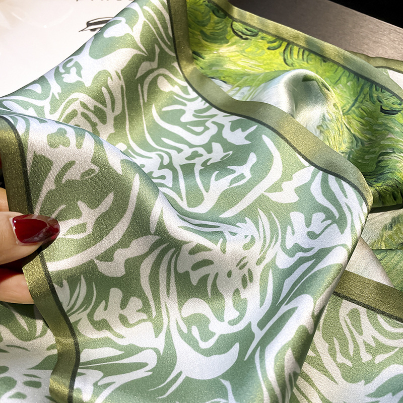 100% Mulberry Silk Painting Pr - Luxury Bags And Accessories 评论和价格