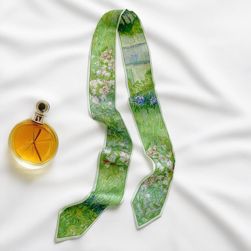 Prints Long Hairband Skinny Ne - Luxury Bags Trending 评论和价格