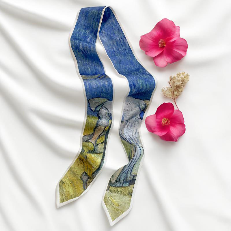 Prints Long Hairband Skinny Ne - Luxury Bags Trending 评论和价格