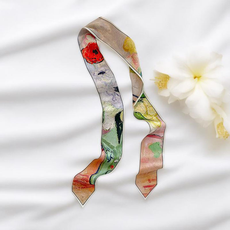 Prints Long Hairband Skinny Ne - Luxury Bags Trending 评论和价格