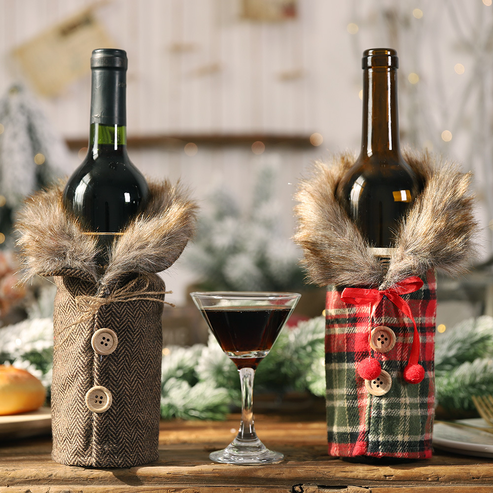 Luxury Christmas Wine Bottle C - Luxury Xmas Bags 评论和价格