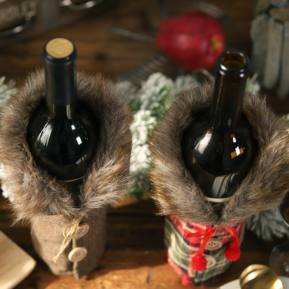 Luxury Christmas Wine Bottle C - Luxury Xmas Bags 评论和价格