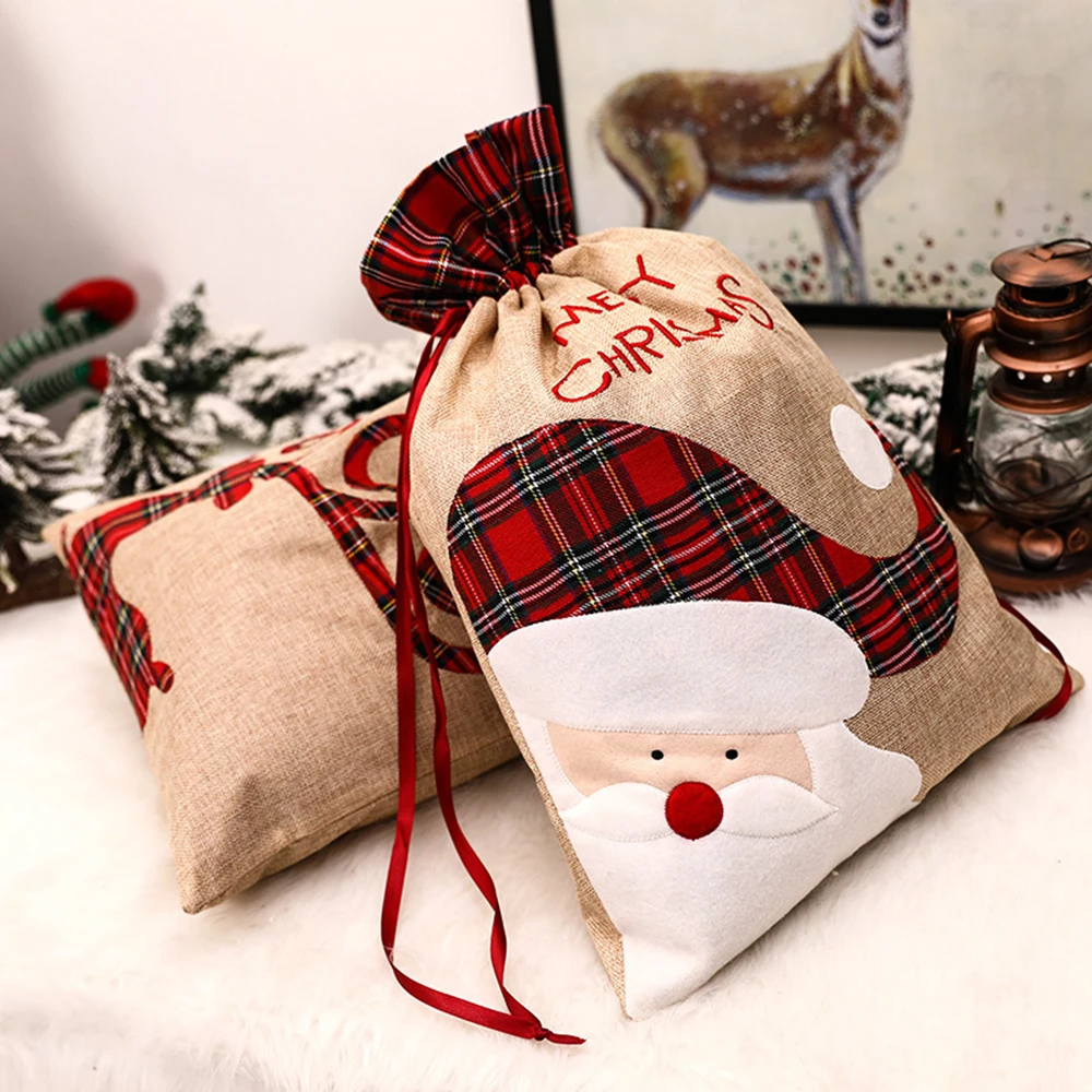 Large Christmas Gift Bag Draws - Luxury Xmas Bags 评论和价格