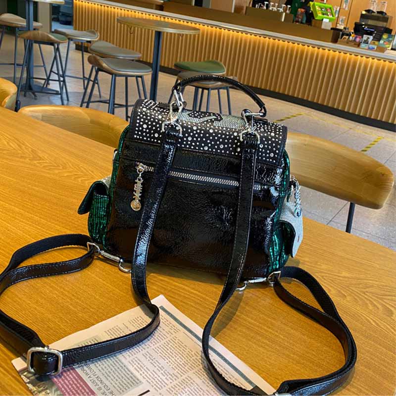 Fashion Women Backpack Big Cap - Luxury Bags For School 评论和价格